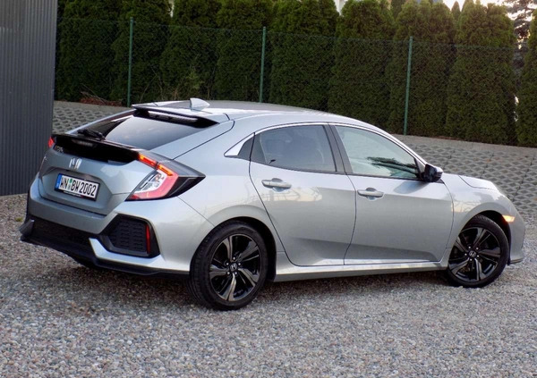 Honda Civic cena 63999 przebieg: 99000, rok produkcji 2017 z Chorzele małe 379